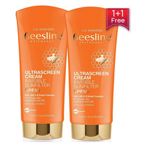  كريم الترا سكرين بعامل حماية من الشمس غير المرئي 50, 1+1 - بيزلين 