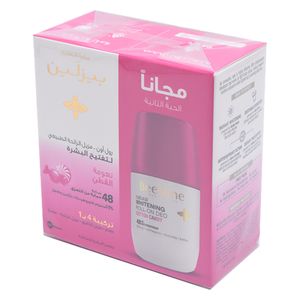 مزيل العرق رول أون المبيض 50 مل 1 + 1 مجاناً