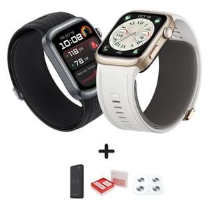 Huawei WATCH D2 - 1.82 inch - Amoled - Battery lasts up to 6 days + Huawei Scale 3 Frosty White + Box + Power Bank