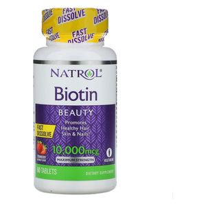  Natrol Biotin 10,000mcg - 60 tab 