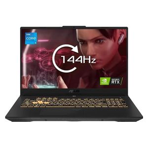 لابتوب اسوس 17.3-انج - TU0F Gaming FX707ZC4-HX196 - Core i5-12500H - RTX 3050-4GB - دوز - 8كيكابايت/512كيكابايت SSD