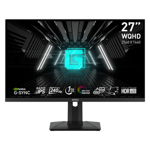  MSI 27-Inch G274QPX-Series - Flat Monitor - 240Hz - 1ms Response Time - WQHD - 400 Nits - Rapid IPS Panel 