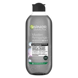 جارنييه ماء ميسيلار لتنظيف البشرة وازالة المكياج All-in-1, 400 مل