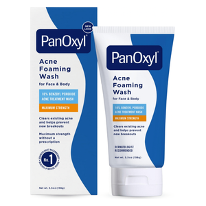  PanOxyl Acne Foaming Wash 10% Benzoyl Peroxide, 156 g 