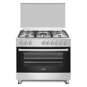 Gorenje GI9221S - 5 Burners - Gas Cooker - Stainless Steel