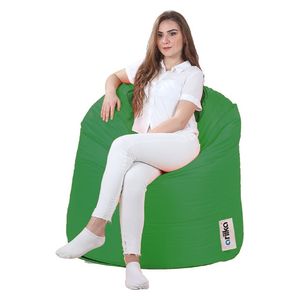  Ariika Willow Jeans Bean Bag Chair - Green 