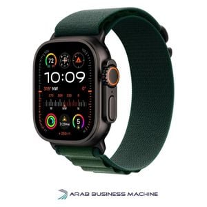  ساعة ابل الترا 2 2024 GPS + Cellular - ملم49 - هيكل من التيتانيوم مع حزام جبال الألب تيتانيوم 
