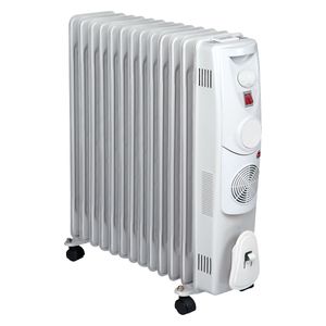 مدفأة الريان زيتية - HO2500C52W - ابيض 