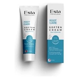 Esta Foot Cream for Normal Skin - Nourishes and softens heels, removing roughness, 100 ml