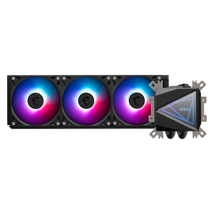  MSI CORELIQUID I360 - Liquid CPU Cooler - 3x ARGB Fans - Black 