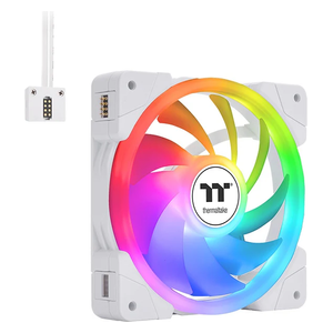  Thermaltake CL-F169-PL12SW-A - PC Cooling Fan Set - Triple RGB Fans - White 