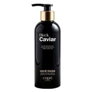 كابري ماسك الكافيار الأسود - يرطب الشعر بعمق ويعيد له الحيوية واللمعان, 500 مل