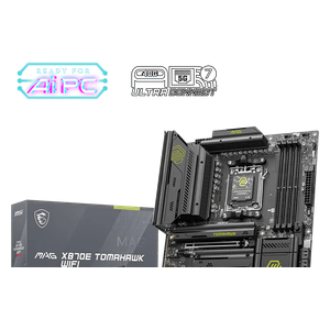  MSI X870E Tomahawk WiFi - Motherboard - PCIe 5.0 Support - Black 
