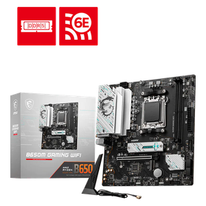  MSI B650M Gaming WiFi - Motherboard - DDR5 Support - Black 