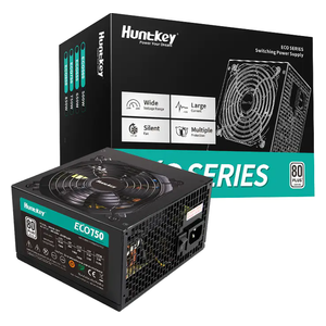 Huntkey GX750PRO - Gaming Power Supply - 750W - Black 