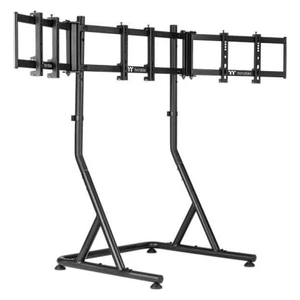  Thermaltake Triple Racing Monitor Stand - 60° Rotation - Black 