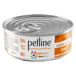 Petline Salmon Cat Food - 80g