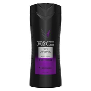  Axe Clean & Energized With Crisp Coconut & Black Pepper Scent Men's Body Wash, 473ml 