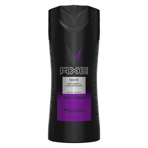  Axe Clean & Energized With Crisp Coconut & Black Pepper Scent Men's Body Wash, 473ml 