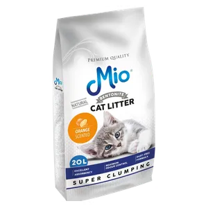  ميو رمل للقطط برائحة البرتقال - 20 لتر 