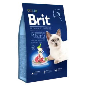 بريت نايتشر كات طعام للقطط المعقمة بنكهة لحم الخروف - 1.5 كغم