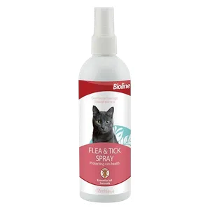 Bioline Flea & Tick Cat Spray - 175ml