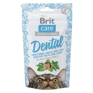 Brit Care Dental Cat Snacks - 50g