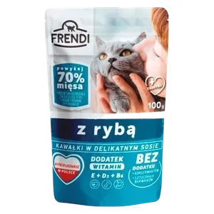 FRENDI Fish Cat Food - 100g