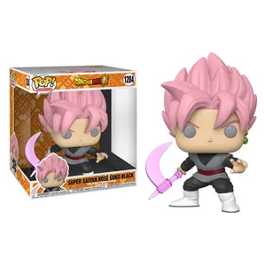  Funko Pop Dragon Ball Super - Super Saiyan Rose Goku Black - 10 Inch Jumbo Figure - 1284 