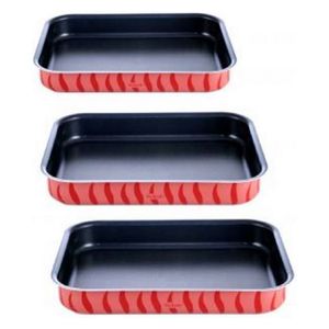  Tefal J1195685 Oven Tray Set - Red 