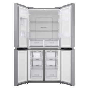  Samsung  RF48A4010M9/LV - 19ft - French Door Refrigerator - Silver 