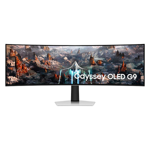 شاشة حاسبة مقوسة سامسونج 49-انج فئة G934 - سرعة الاستجابة 0.03 ملي ثانية - 240 هيرتز - OLED