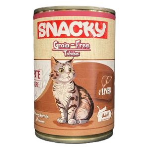  Snacky Pate Cat Food with Liver - 400g 