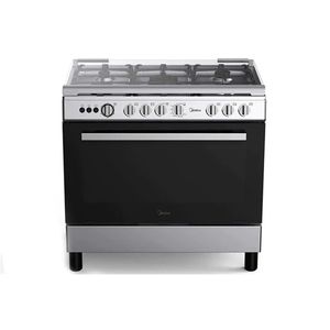 Midea LME95028 - 5 Burners - Gas Cooker - Stainless Steel