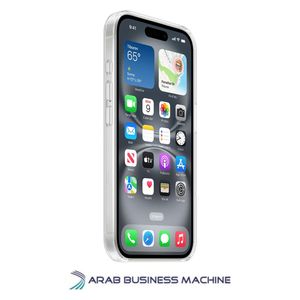  حافظة موبايل ابل لجهاز ايفون 16 بلس - MA7D4ZM/A - شفاف 