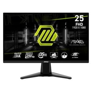 MSI 24.5-Inch MAG 255XFV-Series - Flat Monitor - 250Hz - 0.5ms Response Time - FHD - 250 Nits - Rapid VA