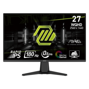 MSI 27-Inch 275QF-Series - Flat Monitor - 180Hz - 5ms Response Time - WQHD - 300 Nits - Rapid IPS Panel - HDMI