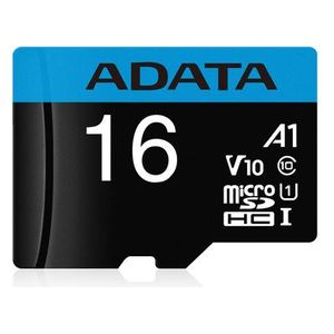 ADATA Premier Memory Card SD 5.1 - 16GB - SD Card - Black