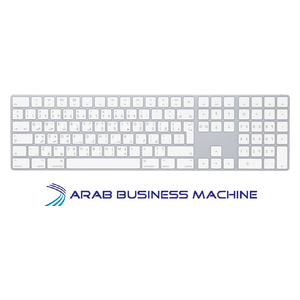  لوحة مفاتيح لاسلكي ابل - MQ052AB/A - ابيض 