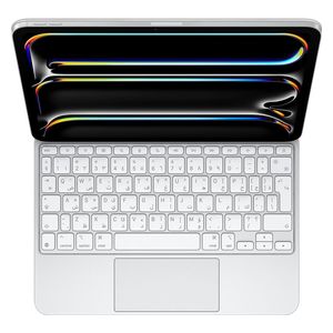 Apple MQDP3AB/A - Magic Keyboard Folio for iPad Pro 11-inch (M4) - Arabic - White