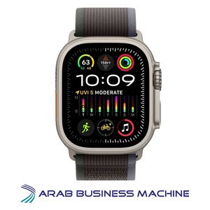  ساعة ابل الترا 2 GPS + Cellular - ملم49 - هيكل من التيتانيوم مع حلقة 