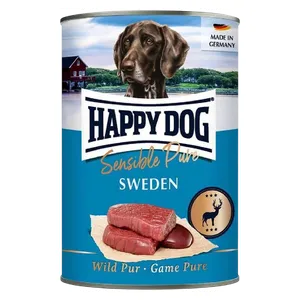 هابي دوغ طعام للكلاب بنكهة لحم الغزال - 400 غم