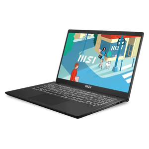 لابتوب ام اس اي 15.6-انج - Modern 15 B12M - Core I5-1235U - Intel Iris Xe - دوز - 8 كيكابايت/512كيكابايتSSD