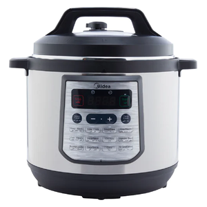 Midea MY-CS8001WP - Pressure Cooker 8 Liter - Silver