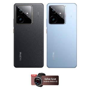Realme GT7 - Dual SIM - 512/12GB - 6.78 inch - MediaTek Dimensity 9400e - 7000mhA + Realme Watch S2