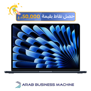 لابتوب ابل ماك بوك اير 15" - M4 10-Core - 16GB RAM - 256GB SSD - 10-Core - MacOS - اسود