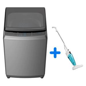 Midea MA200W110/GK - 11Kg - Top Loading Washing Machine - Gray + Midea SC861 - Handheld Vacuum Cleaner - White