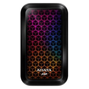 SSD هارد خارجي اي داتا SE770G RGB - اسود - 512كيكابايت