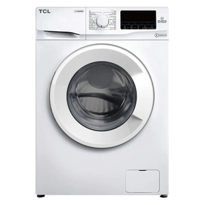  TCL P608FLW - 8Kg - Front Loading Washing Machine - White + Denka IST-2400PB - Steam Iron - Black 