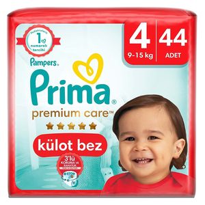  حفاضات بريما بريميوم كير مكسى مقاس 4 - 44 قطعة 